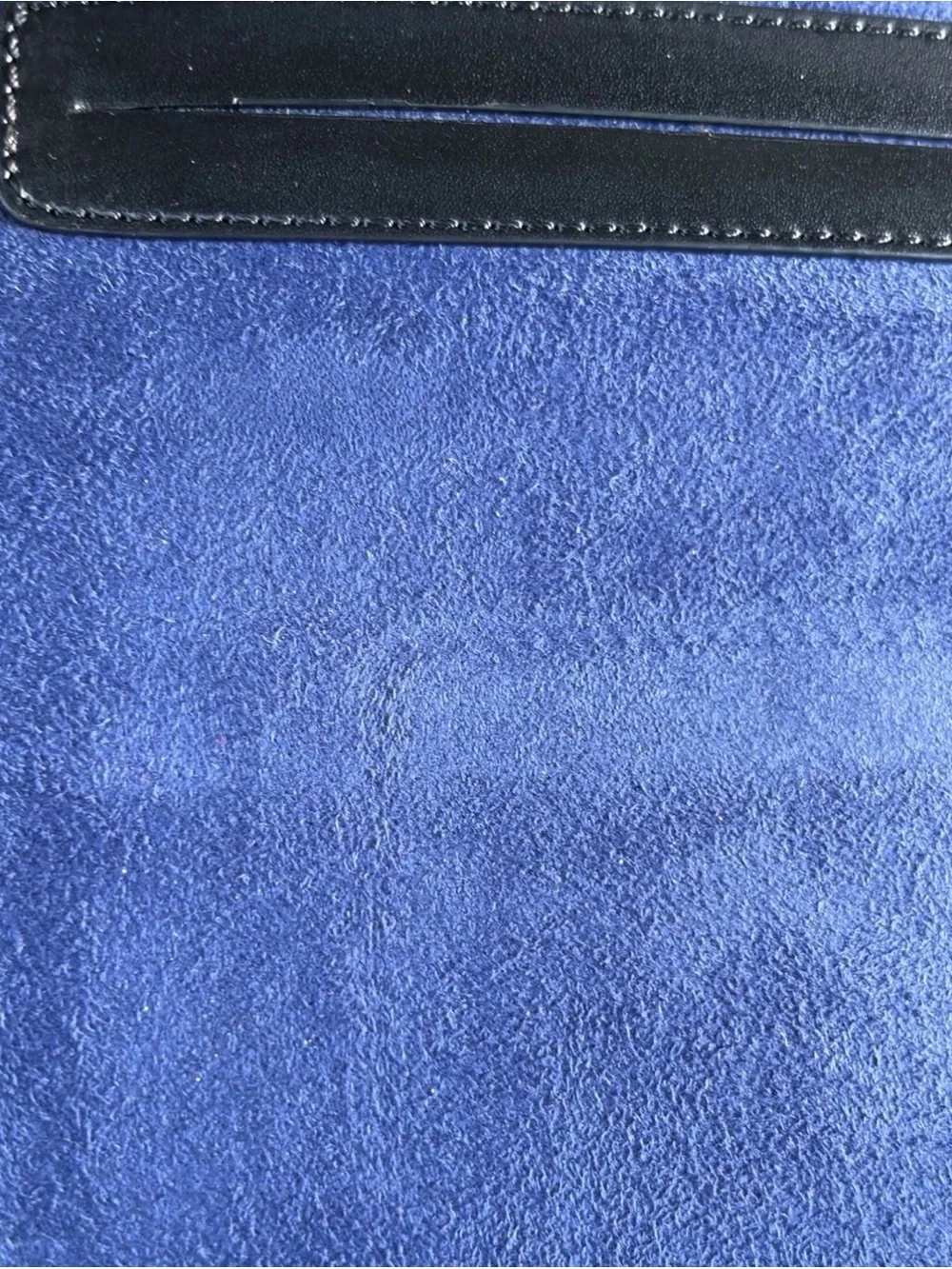 Vintage S. T. Dupont Full Zippered 100% Leather Document Holder Case Black